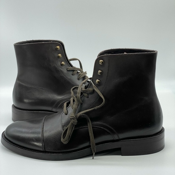 TO BOOT NEW YORK Burkett Cap Toe Boot - Picture 1 of 9